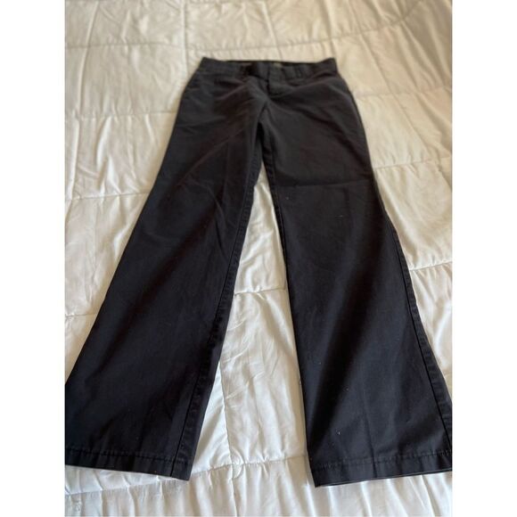 Dockers Khaki Goodness Inside Bootcut black khakis size 10 long tall - Picture 4 of 12